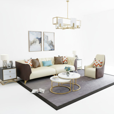 Sofa Couch Garnitur Sitz Polster Komplett Set 3+2+1 Sofas Design Couchen