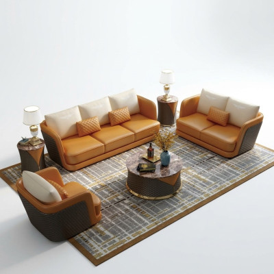 Komplett Sofagarnitur 3+2+1 Sitz Polster Couch Gruppe Garnitur Komplett