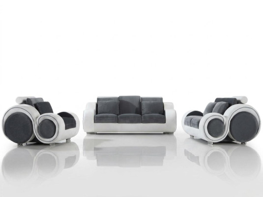 Moderne Sofagarnitur 3+2+1 Sitzer Set Design Sofas Polster Couchen Textil