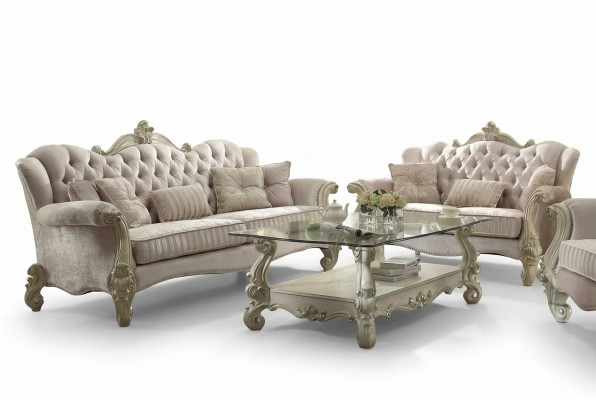 Chesterfield Sofagarnitur 3+2+1 Sitz Set Design Sofa Polster Couchen Couch