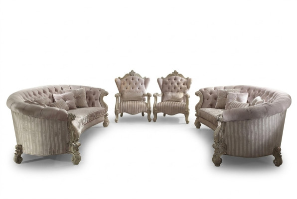 Sofagarnitur Couch Polster Klassik 4+4 Sitzer Set Chesterfield Sofas Polster