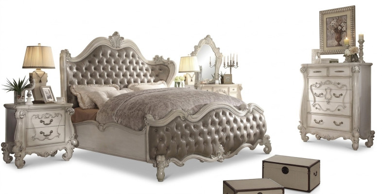 Schlafzimmer 3 tlg. Set Bett 2x Nachttisch Konsole Doppel Betten Hotel