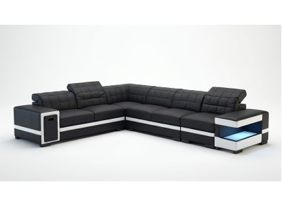 Designer Sofa Couch Ecksofa Polster Deko Garnitur Wohnlandschaft L-Form