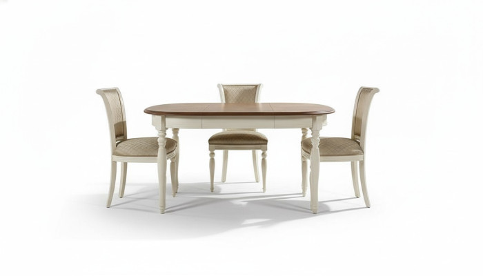Set Esstisch 4x Stühle Lehn Stuhl Garnitur Tische Esszimmer Gruppe 5tlg