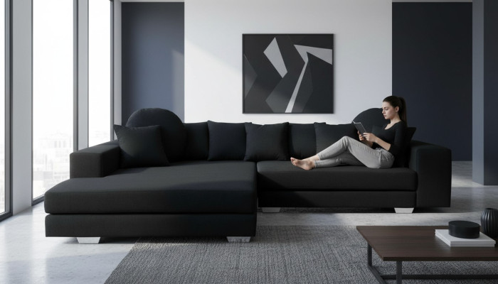 Big Ecksofa Eckcouch Eckgarnitur Polster Sofa Sofas Couchen Wohnlandschaft Neu