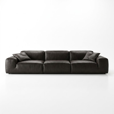 Sofagarnitur 3+2+1 Sitzer Wohnlandschaft Sofa Couch Sofas Polster Garnitur Leder