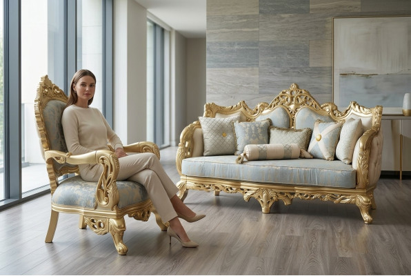 Klassisch Sofagarnitur 3+1+1 Sitzer Sofa 3er Komplett Set Relax 2x Sessel 3tlg.