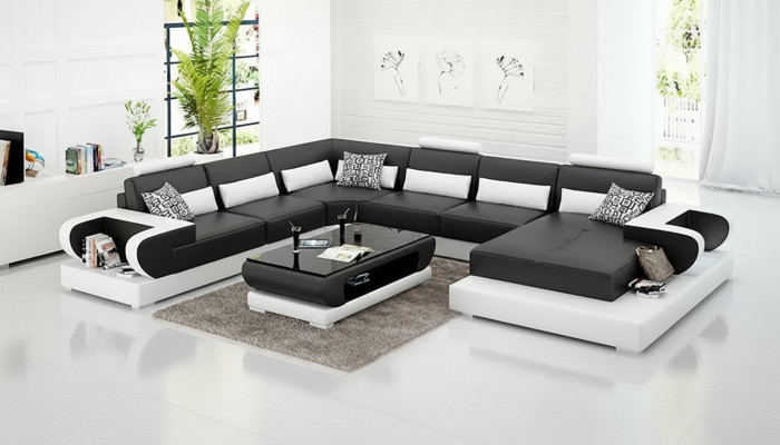 Eckgarnitur Ecksofa Sofa Couch Polster Sofas Neu Couchen Wohnlandschaft Designer