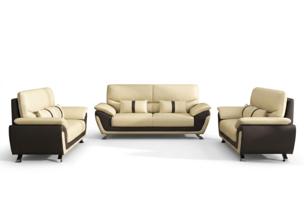 Wohnzimmer Polstermöbel Sofagarnitur 3+2+1 Sitzer Modernes Sofa