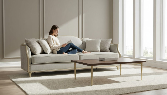 Design Möbel Sofa Coch 3 Sitzer Polster Sofas Wohnzimmer Couchen