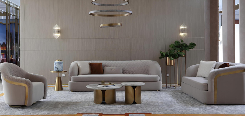 Sofagarnitur 321 Sitzer Set Design Sofa Gruppe Couch Moderne Luxus Polster Neu