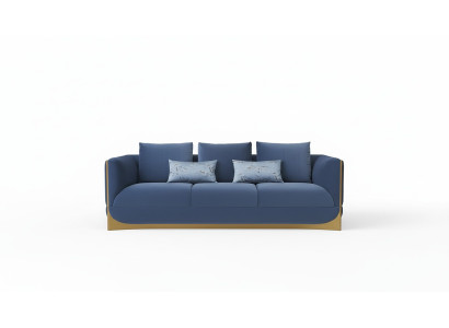 Dreisitzer Couch Polster Design Sofa Moderne 3er Sitz Sofas Zimmer Luxus Möbel