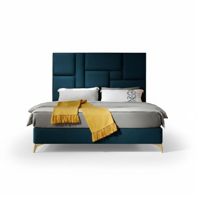 Bett 2x Nachttisch 3 tlg. Schlafzimmer Set Design Gruppe Garnitur