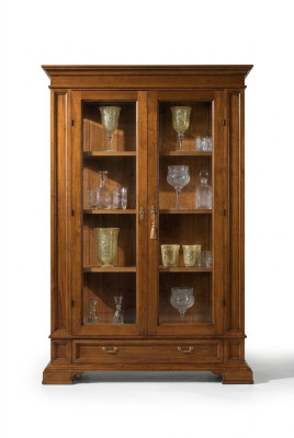 Wohnzimmer Anrichte Glas Schrank Vitrine Esszimmer Anrichte Holz Schränke Möbel