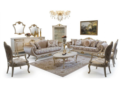 Sofagarnitur Sofa Couch Couchtisch Sessel Sofas Set Stoff 311 Garnitur 5tlg.