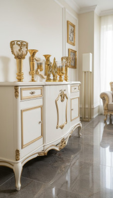 Sideboard Kommode Schrank Luxus Kommoden Anrichte Regal Möbel Holzschrank Neu