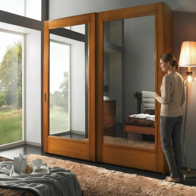 Kleiderschrank Wandschrank Schiebetüren Schrank Schränke Möbel Schlafzimmer Neu