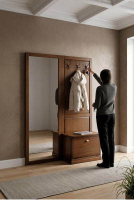 Garderobe Kleiderständer Schränke Garderoben Schrank Möbel Einrichtung Schuh Neu