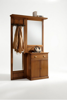 Garderobe Regal Schrank Kleider Schrank Möbel Schränke Garderoben Anrichte Holz