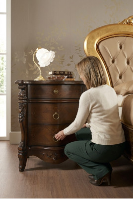 Nachtisch Konsolen Schlafzimmer Möbel Nachttische italienischer Leuchten Tisch