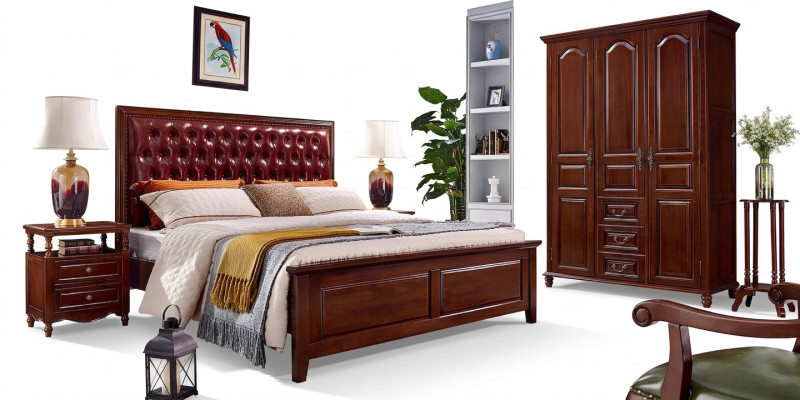 Design klassisch Betten Möbel Bett 2 Nachttische 3tlg.Schlafzimmer Set