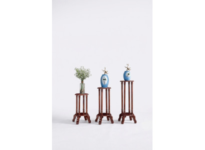 Blumenständer Ablage Holz Ständer Möbelzubehör Blumentopfständer