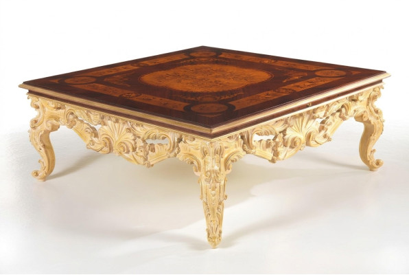 Tisch Wohnzimmer Couchtische Beistell Tische Holz Holz Beistelltisch Italien Neu
