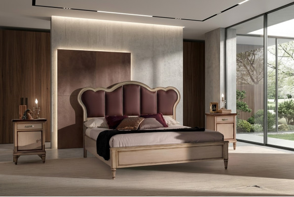 Bett Doppelbett Schlafzimmer Betten Bettmöbel Vaccari cava Giovanni Betten Neu