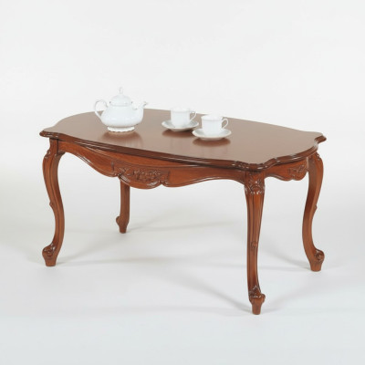 Rechteckiger Couchtisch Holz Tische Wohnzimmer Italienische Möbel Tisch Luxus