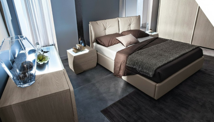 Bett Doppel Betten Möbel Einrichtung Bettgestelle Schlafzimmer Modern Luxus Neu