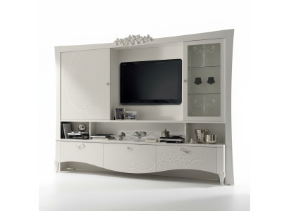 rtv tv Schrank Sideboard Wohnwand Fernseh Kommode Holz Design Modern Schränke