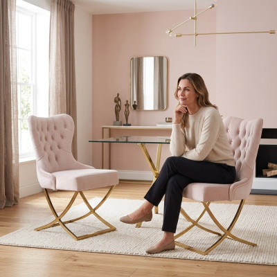 Modernes Stuhl Sitz Polster Garnitur Esszimmer 2x Stühle Küche Gruppe