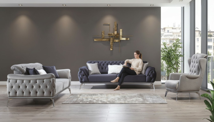 Sessel 1 Sitzer Weiß Sessel Luxus Design Elegantes Mobel Italienischer Stil