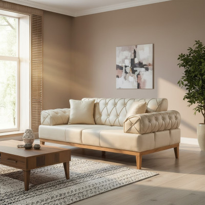 Dreisitzer Couch Polster Möbel Einrichtung Design Couchen 3 Sitzer