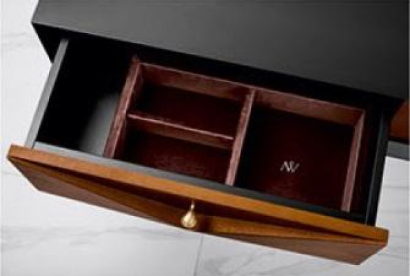 Konsolentisch Tisch Konsole Kommode Abstelltisch Holz Modern Luxus Braun Design