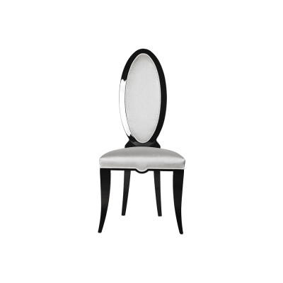 Weißer Esszimmerstuhl Luxus Sitzer Esszimmermöbel Sessel Barock Stil-