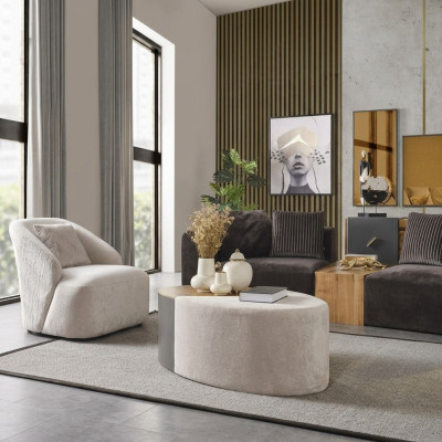  Sofagarnitur 4 Sitzer Sessel Viersitzer Sofa Modern Schwarz Stoff Neu