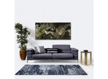 Dreisitzer Sofa 3 Sitzer Sofas Stoff Grau Wohnzimmer Luxus Modern Sitz