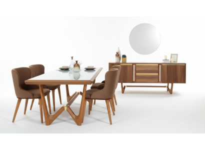 Essgruppe Tisch Tische 6tlg Garnitur Neu Esstisch 4x Stühle Stuhl Esszimmer Set