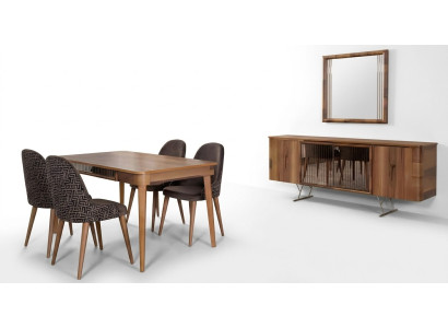 Komplett Sets Esszimmer Set Esstisch 6x Stuhl Garnitur Tisch Gruppe 7tlg. Sets