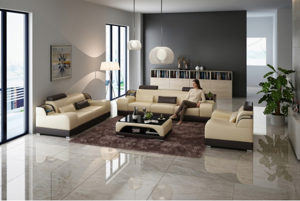 Sofagarnitur Couch Sitz Garnitur 3+2+1 Komplett Set Moderne Neu Wohnzimmer Sofa