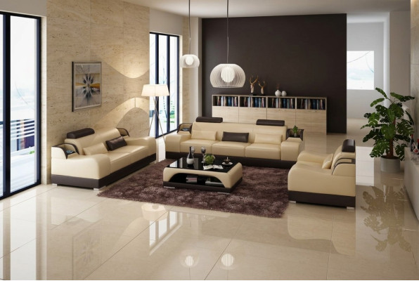 Sofagarnitur Couch Sitz Garnitur 3+2+1 Komplett Set Moderne Neu Wohnzimmer Sofa