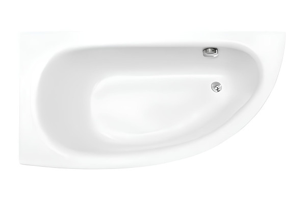 Badewanne Eckwanne Eck 150*70 cm Acrylwanne Wanne Bad Deko Eckbadewanne