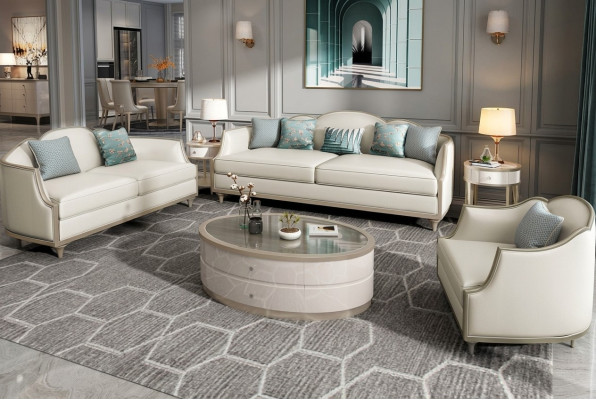 Sofagarnitur 3+2+1 Sitzer Sofa Sitz Couch Polster Moderne Garnitur