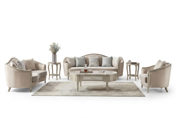 Sofagarnitur 3 2 1 Sitzer Set Design Sofa Couchen Couch Moderne