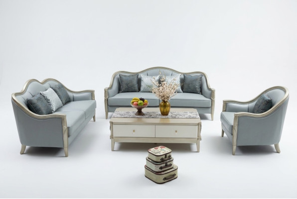 Sofagarnitur 3+2+1 Sitz Set Design Couch Sofa Polster Couchen Hotel
