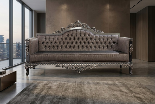 Luxus Dreisitzer Design Sofa 3Sitzer Polster Couchen Chesterfield Sofas