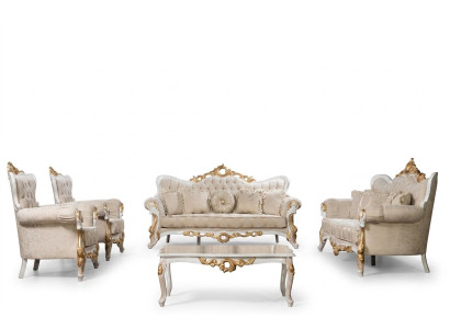 Sofagarnitur 3311 Sitz Set Design Sofa Polster Couchen Klassiker Couchtisch