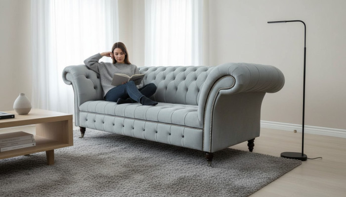Design 2 Sitzer Sofas Lounge Sofa Textil Polster Stoff Luxus Couchen