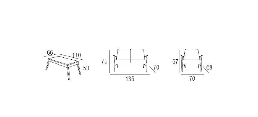 Sitzgarnitur Bank Sitzpolster Möbel Set Couch Sofa Couchtisch 4tlg. Sets